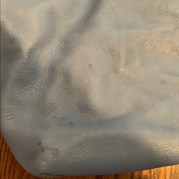 ModCloth Sky Blue Leather Shopper Tote - Picture 9 of 11